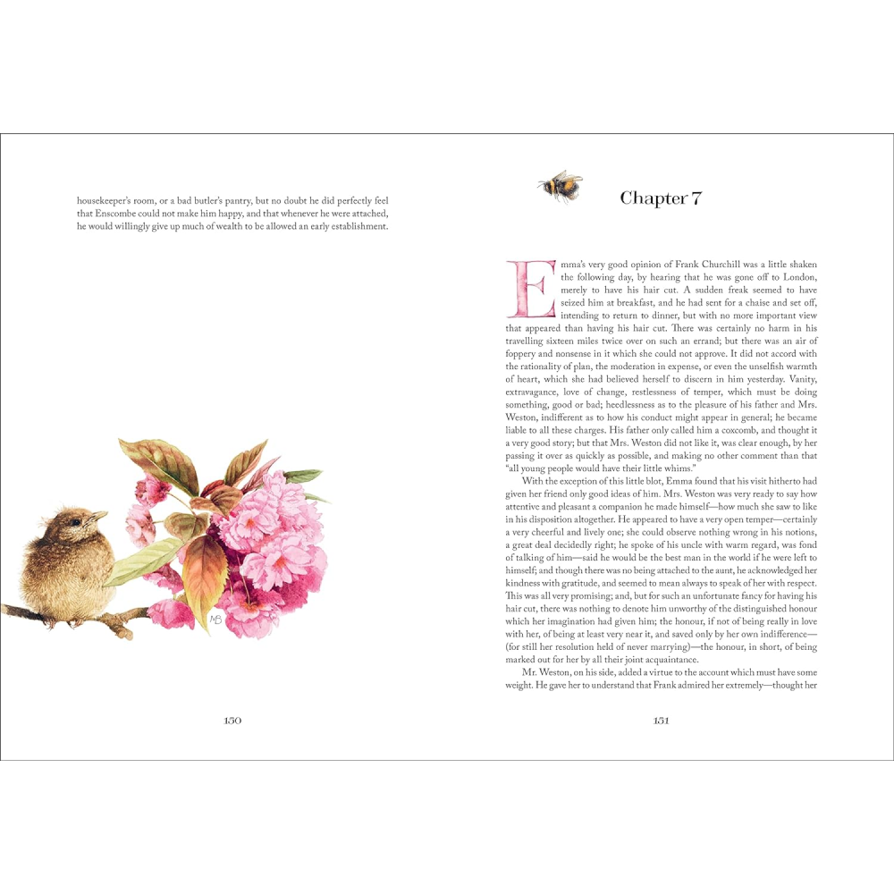 Книга на английском языке "Emma: Illustrations by Marjolein Bastin", Jane Austen - 3