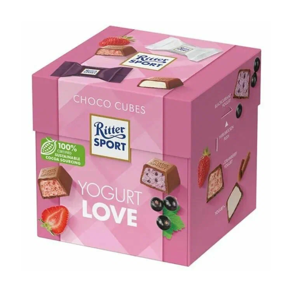 Конфеты "Ritter Sport Jogurt Schatz", 176 гр.