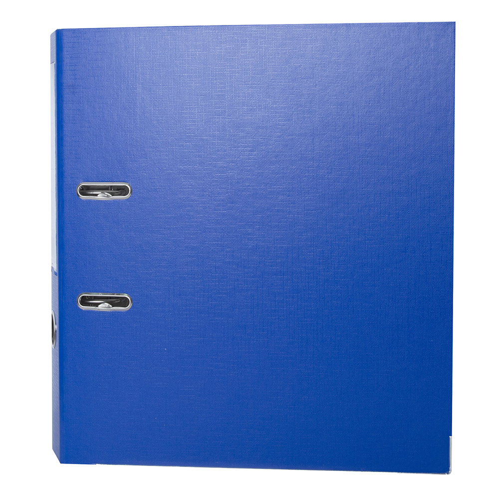 Папка-регистратор "VauPe", А4, 50 мм, ПВХ Эко, синий - 4