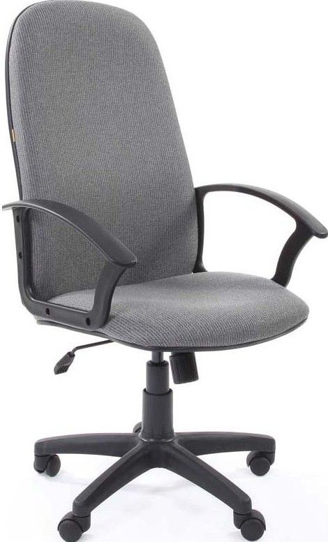 Кресло для персонала "CHAIRMAN 289" ткань, пластик, серый