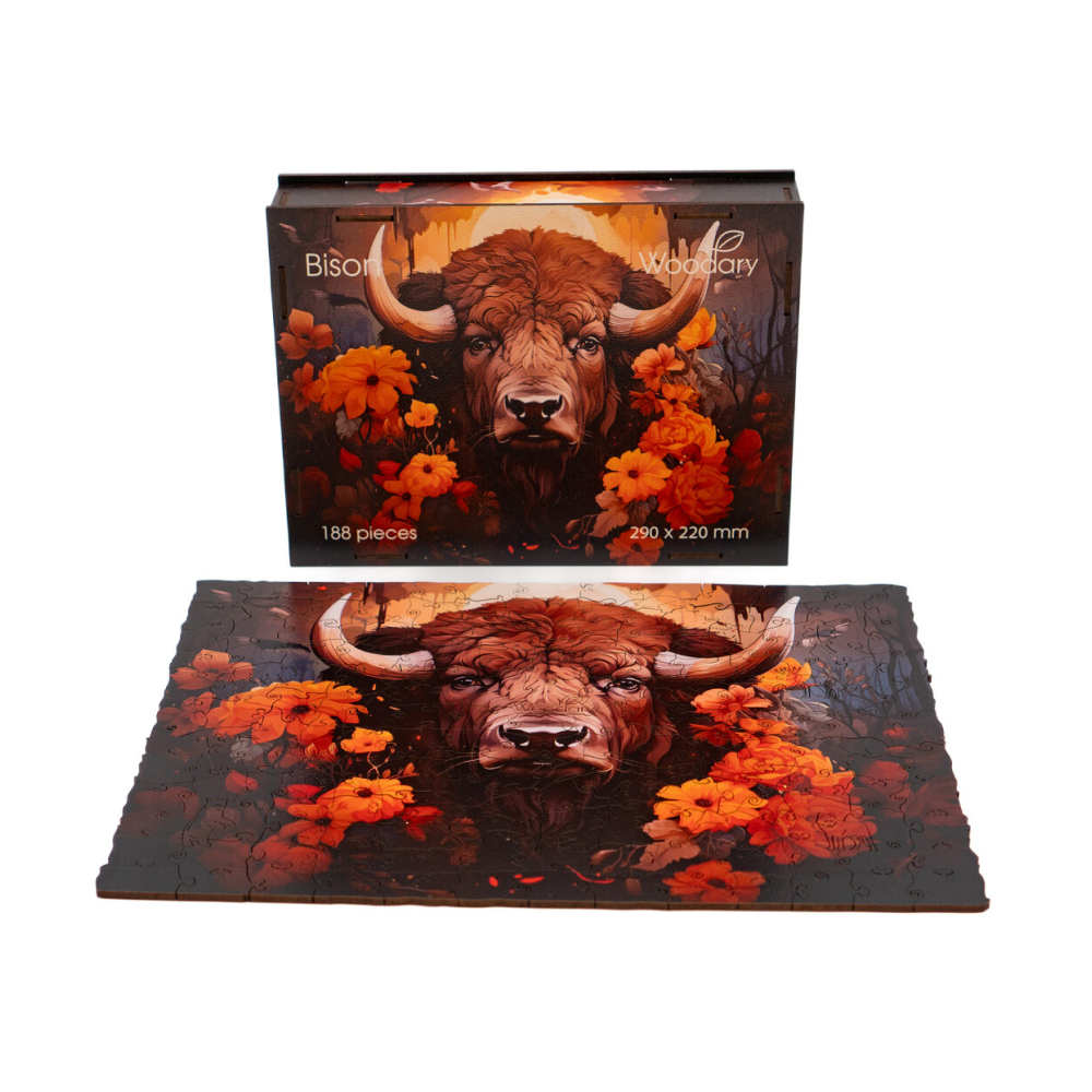 Пазл деревянный "Bison"