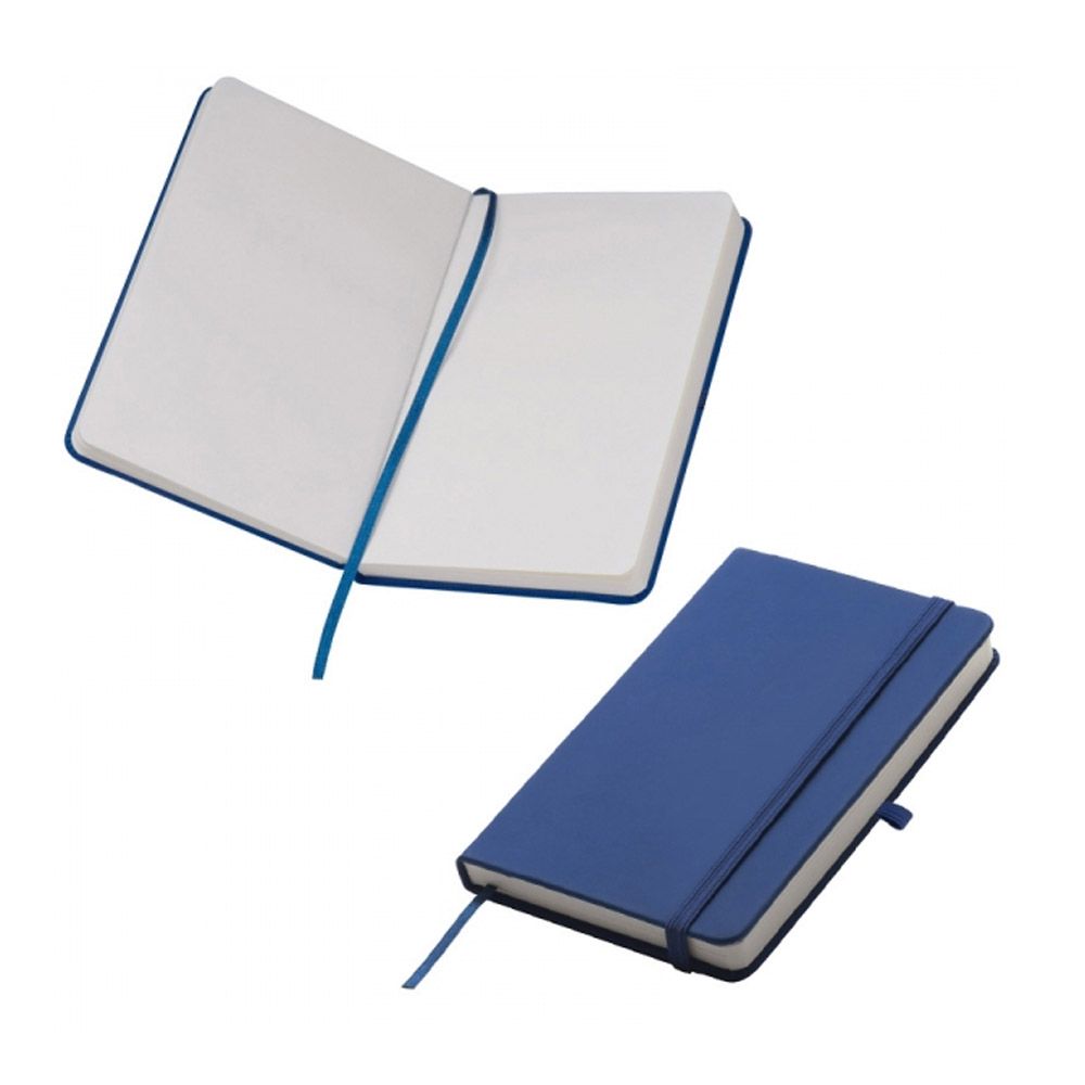 Блокнот "Lubeck", A6, 80 листов, нелинованный, синий - 3