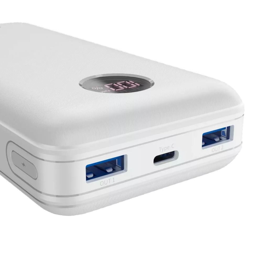 Внешний аккумулятор CANYON "PB-2002", 20000mAh, белый - 3