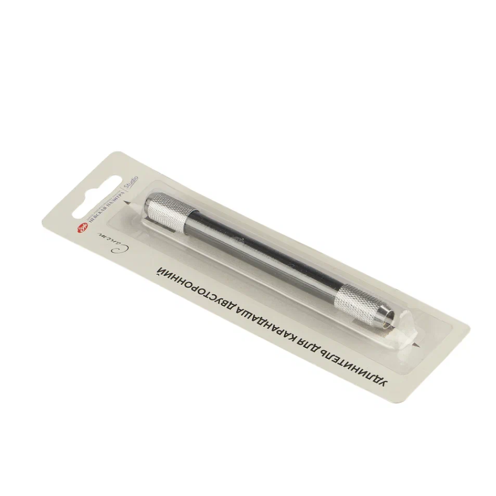 Удлинитель для карандашей "Сонет", двусторонний, черный