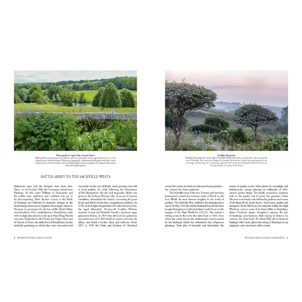 Книга на английском языке "Where the Wildness Pleases. The English Garden Celebrated", Holmes C. - 11
