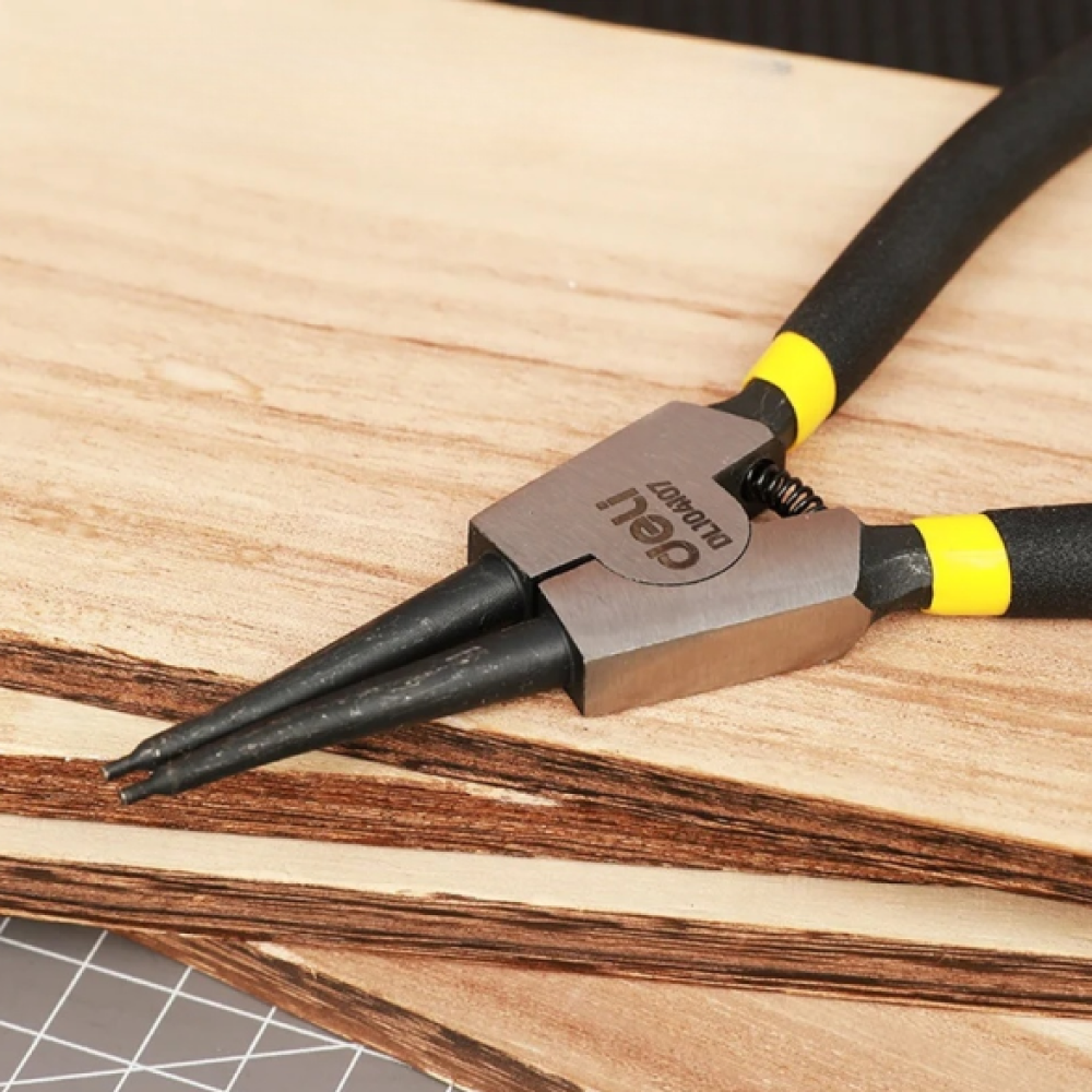 Съемник стопорных колец Deli YS EDL104107, прямой, 180 мм - 4