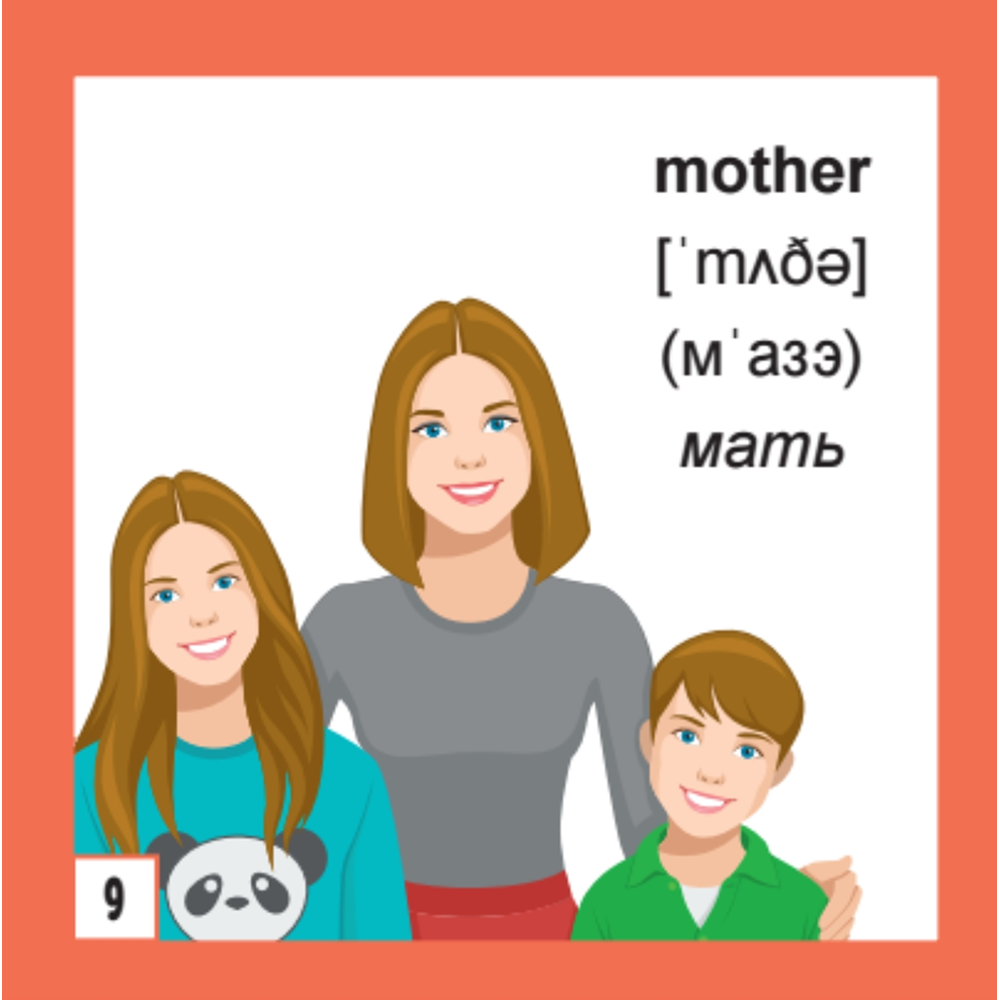 Флеш-карточки на английском языке "500 самых нужных английских слов и фраз"