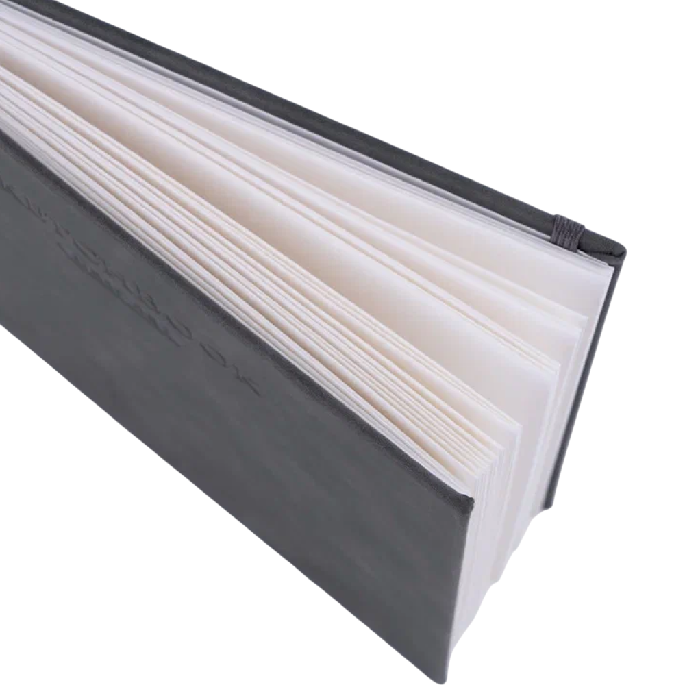 Скетчбук для графики "GrafArt white", 50 листов, А5, 160 г/м2, горизонтальный, серый - 4