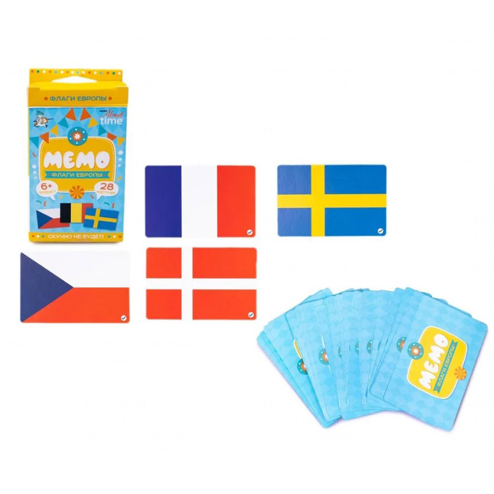 Игра настольная "МЕМО. Флаги Европы" - 2