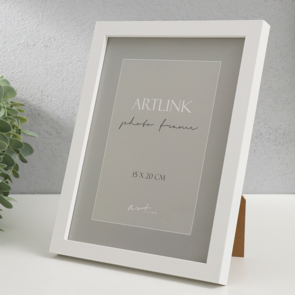 Фоторамка "Nina", 15x20 см, белый