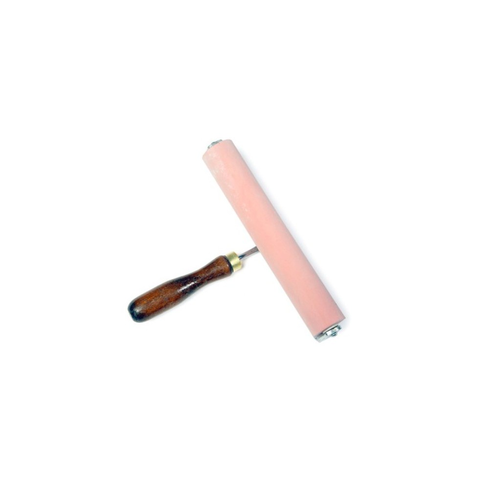 Валик для линогравюры "Renesans", 18 см, деревянная ручка