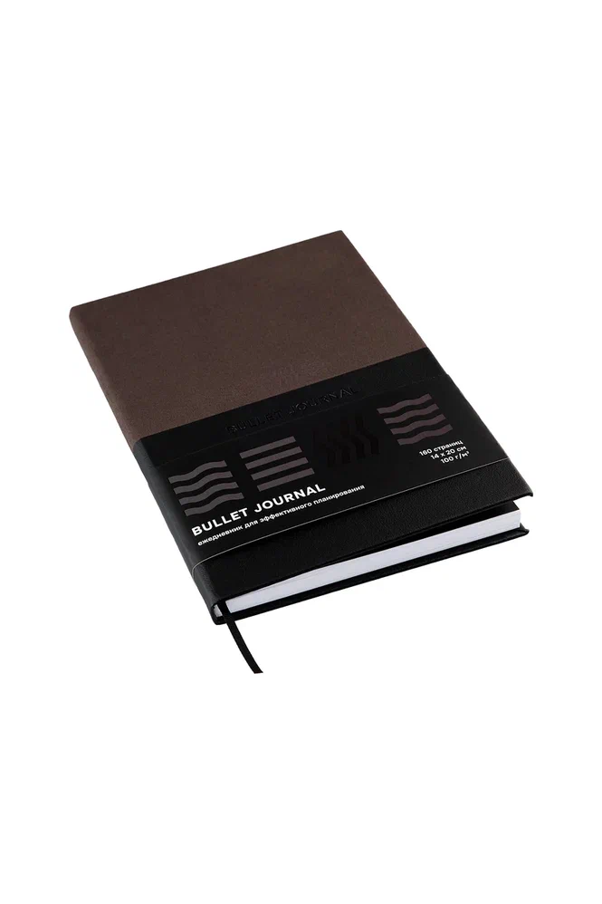 Блокнот "Стихия. Bullet Journal", А5, 80 листов, в клетку, черный - 3