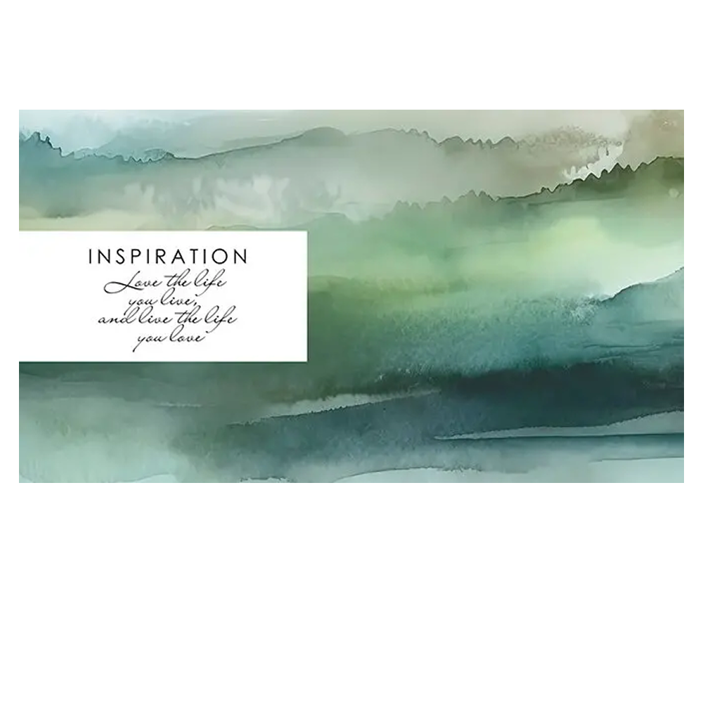 Планинг недатированный "Classic. Свежее утро", 172x97x8 мм, 64 листа, зеленый  - 2