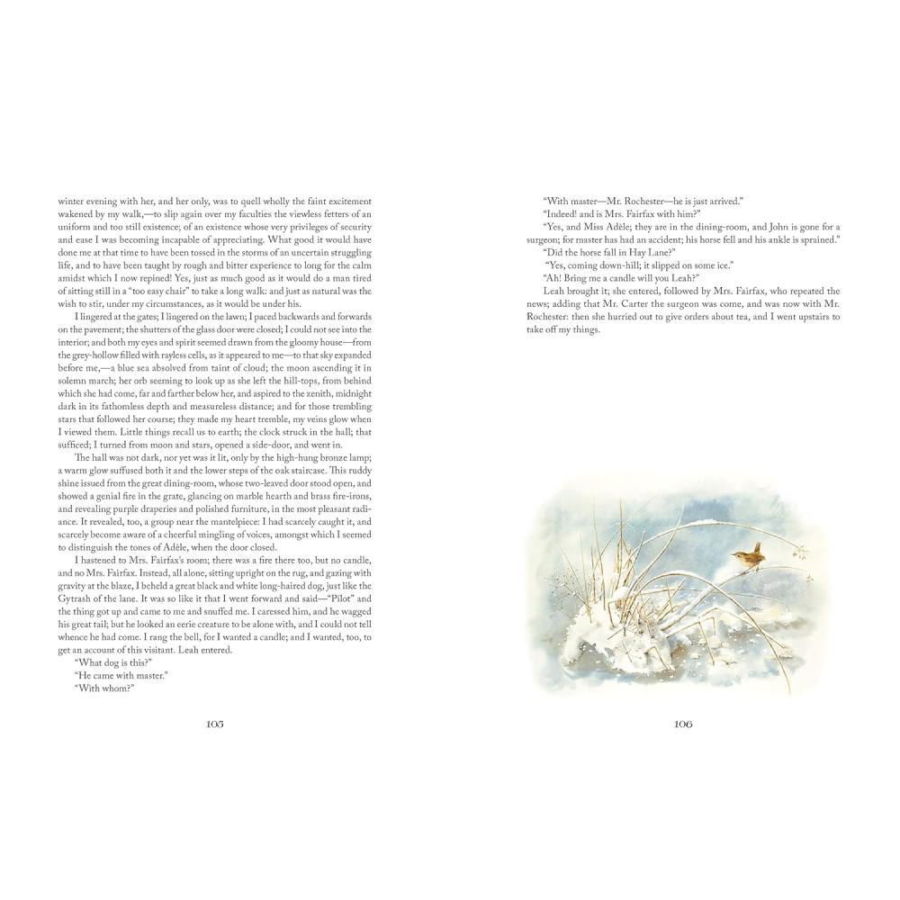 Книга на английском языке "Jane Eyre: Illustr  by Marjolein Bastin", Charlotte Bronte