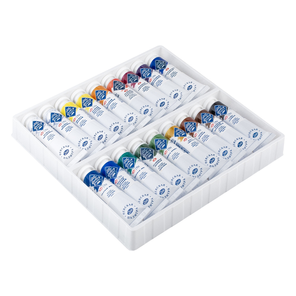 Набор масляных красок "Мастер-класс", 18 цветов, 18 мл, туба - 3