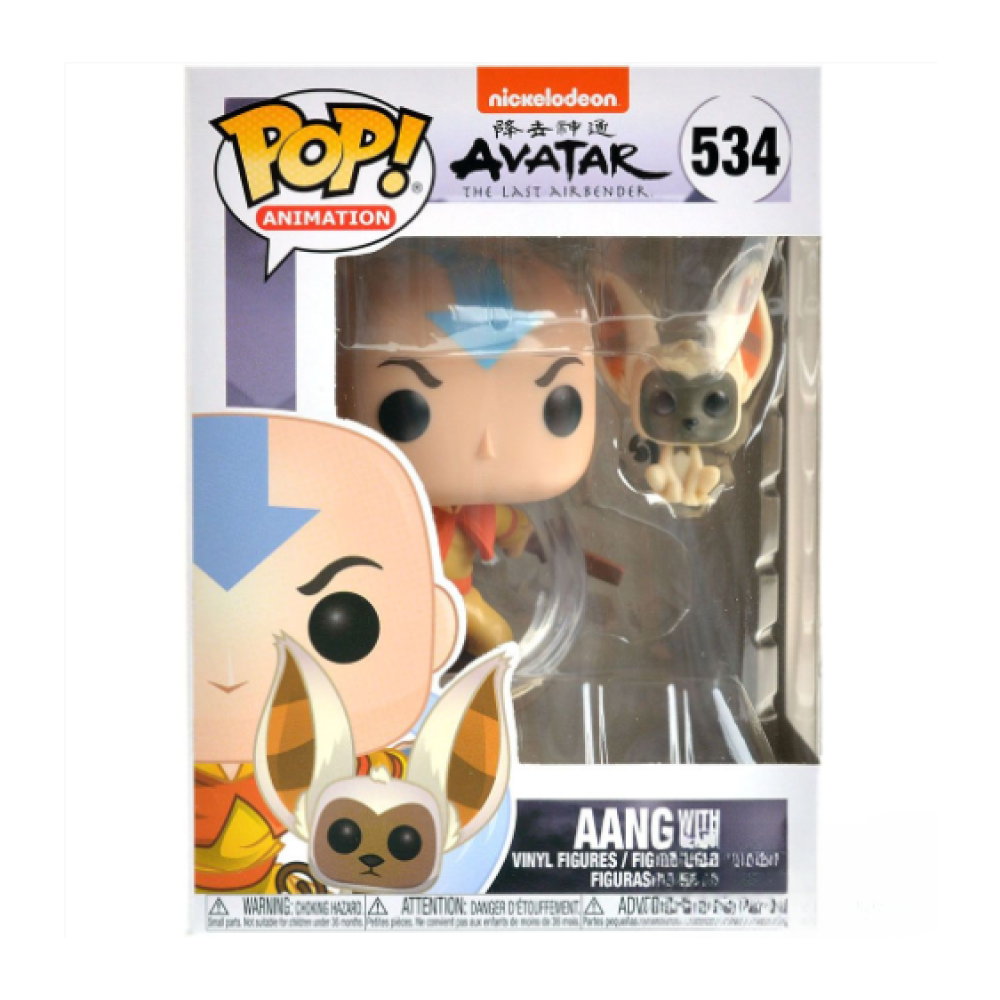 Фигурка Funko POP! Легенда об Аанге: Аанг и Момо