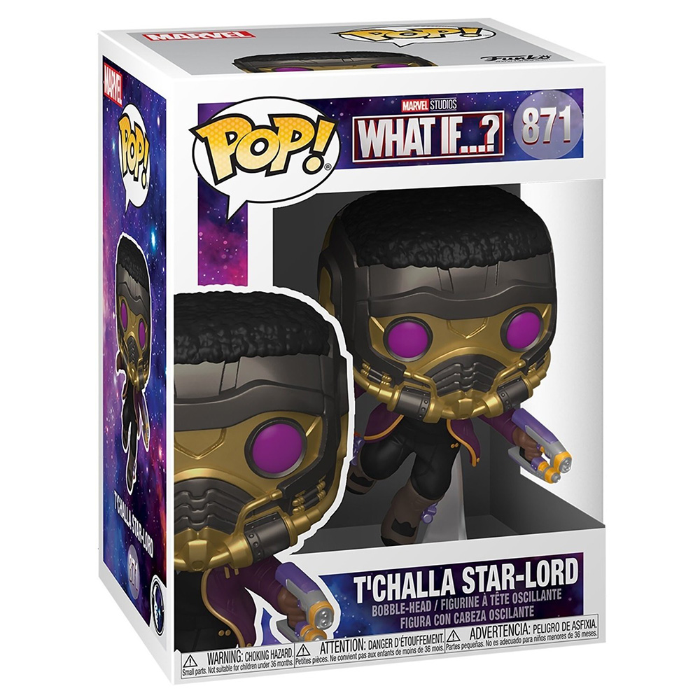 Фигурка Funko POP! Marvel: Звёздный лорд Т'Чалла