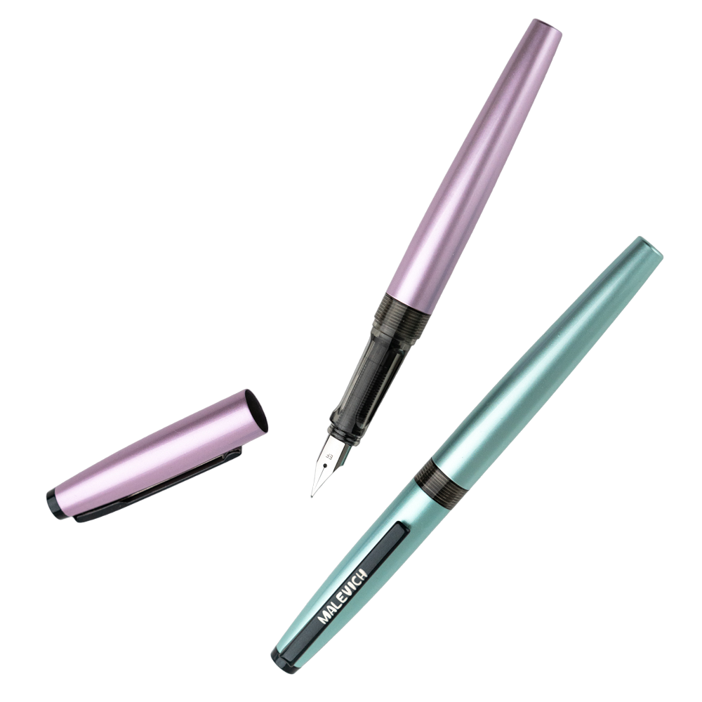 Ручка перьевая EF "Малевичъ", F, бирюзовый перламутр  - 6