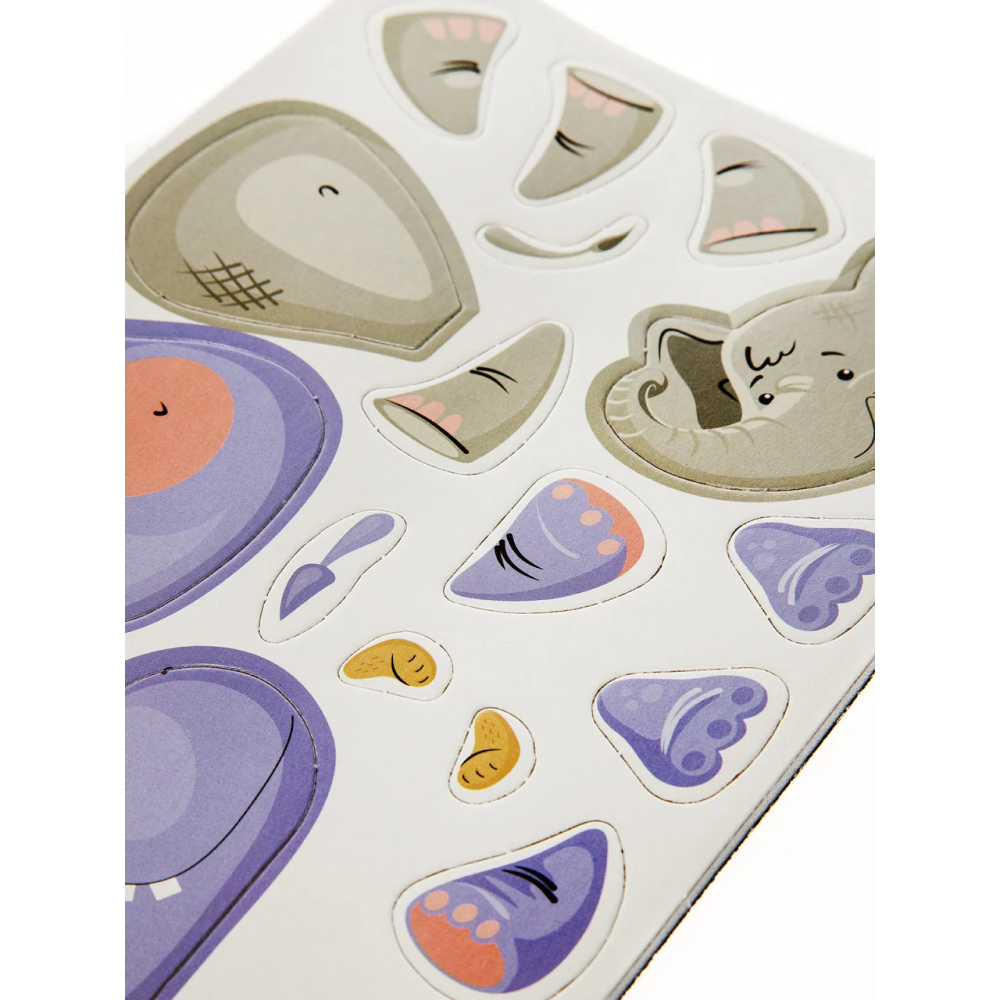 Игра настольная «Всякая всячина. Зоопарк. 6 зверей» (магнитная) - 4