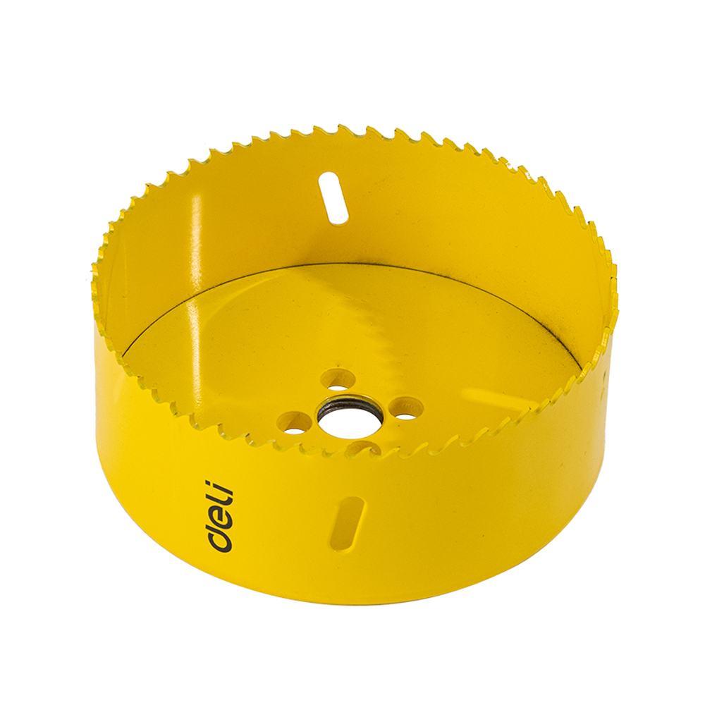 Коронка биметаллическая Deli YS EDH-SKK114-E1, 114 х 38 мм, М14