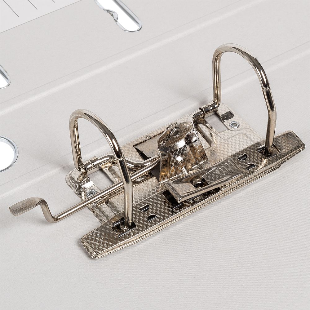 Папка-регистратор "Yesли:", A4, 50 мм, картон, темно-серый мрамор - 2