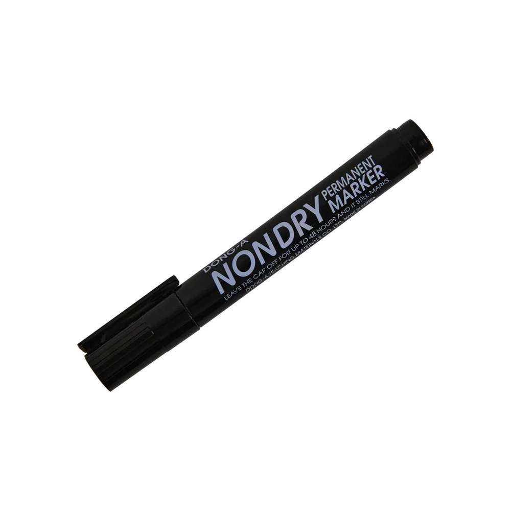 Маркер перманентный "Non-Dry", черный