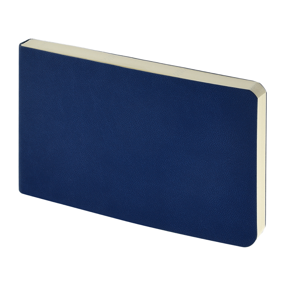 Еженедельник недатированный "Megapolis Velvet Flex", А6, 160 страниц, линейка, синий - 4