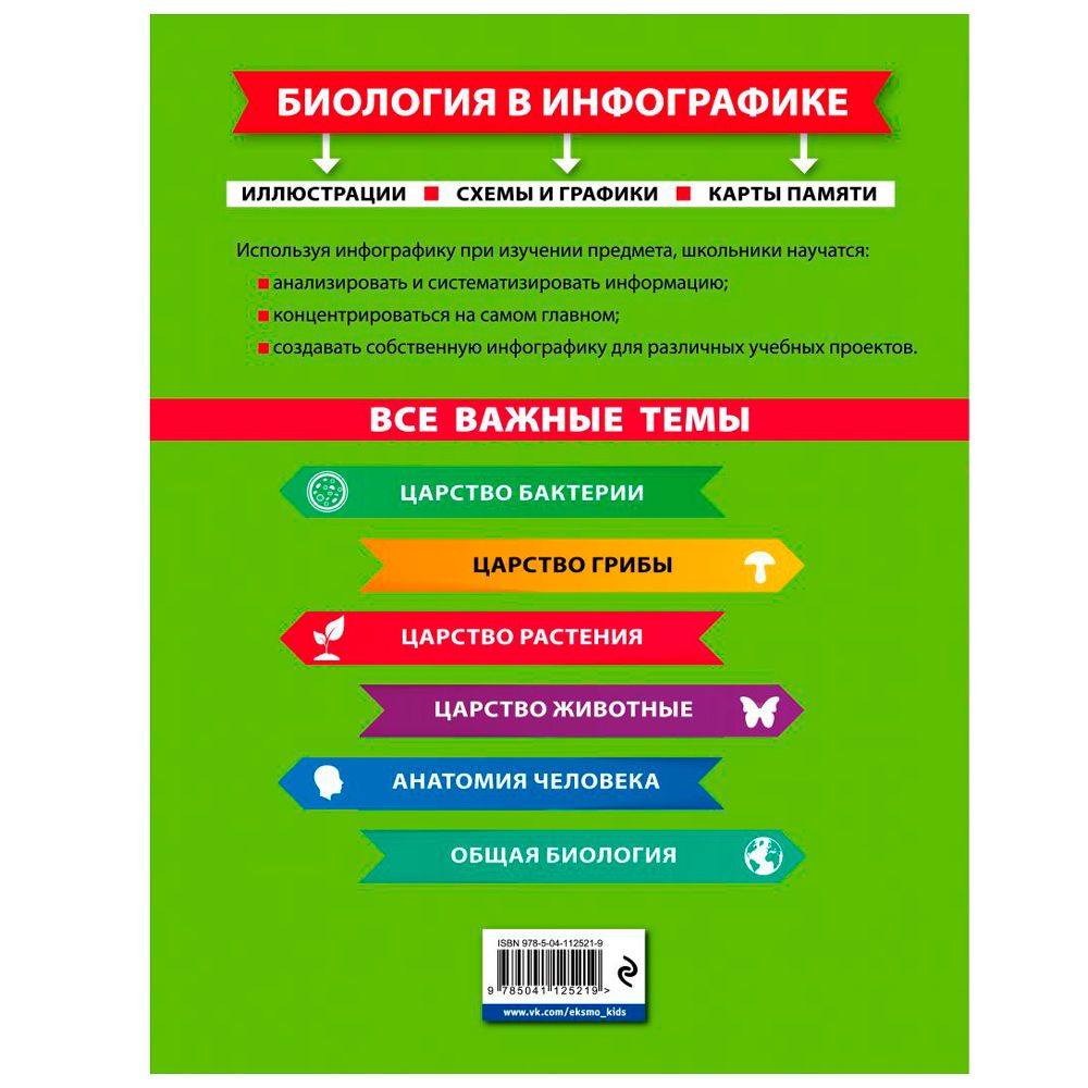 Книга "Биология в инфографике", Оксана Мазур - 14
