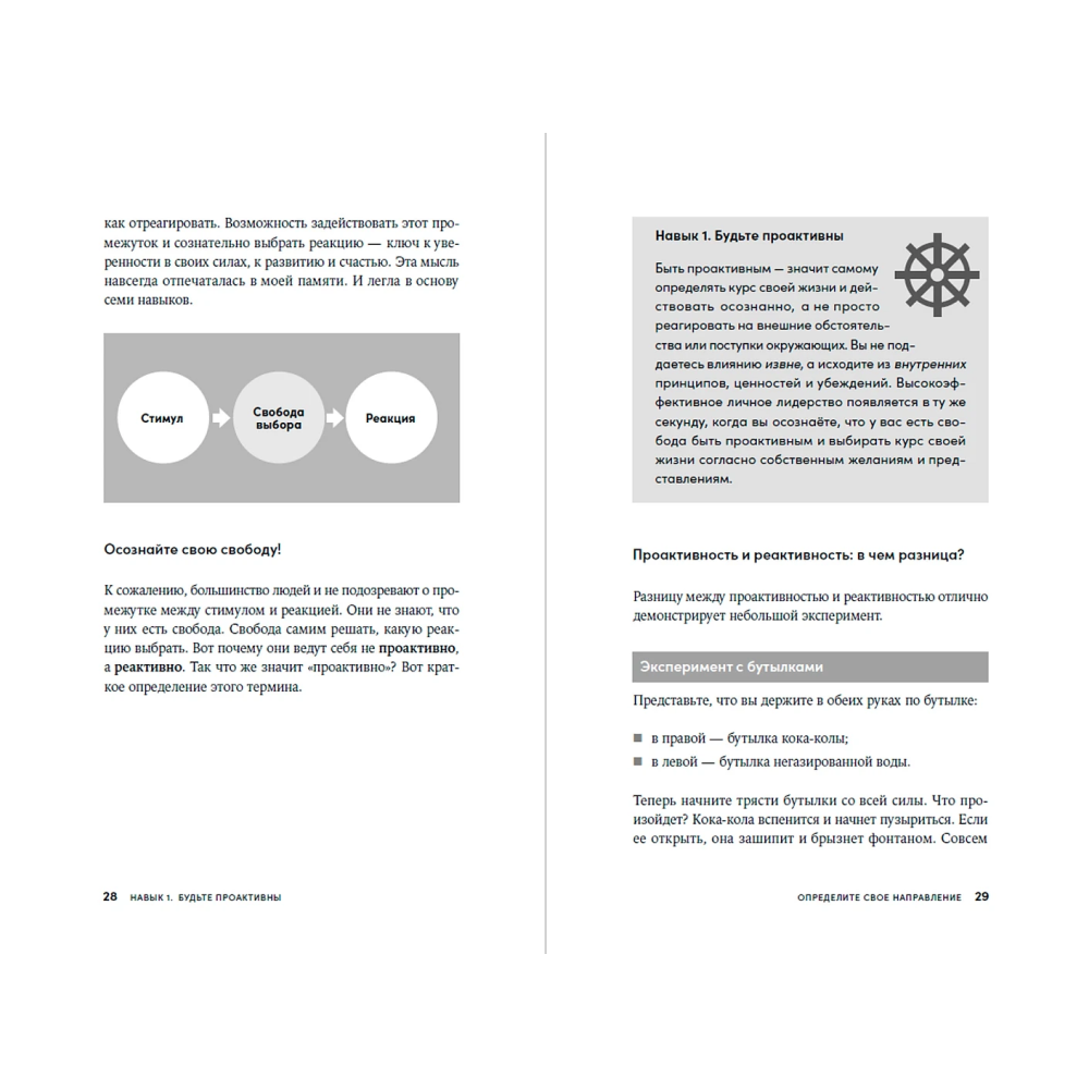 Книга "Личное лидерство: Семь навыков независимой и осмысленной жизни", Стивен Кови