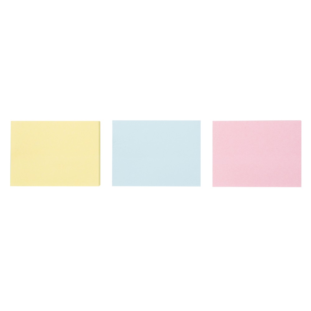 Бумага для заметок на клейкой основе "Stick Up", 38x51 мм, 100 листов, ассорти пастель