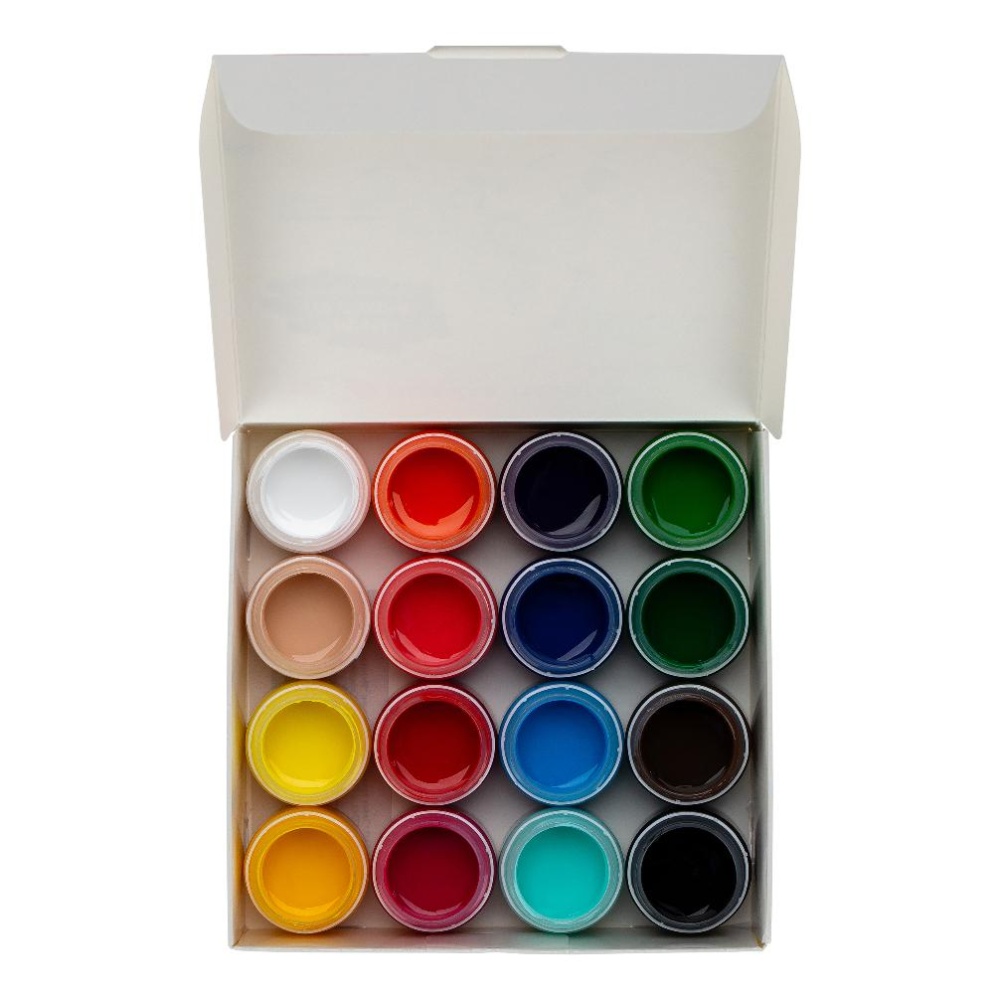 Краски акриловые глянцевые "Я - Художник!", набор 16 цветов - 3