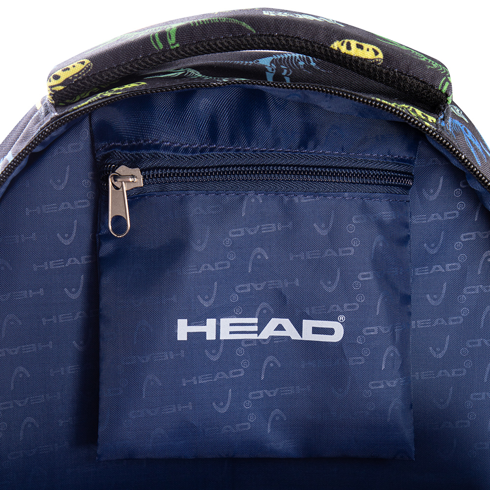 Рюкзак молодежный "Head dinos era", чёрный - 10