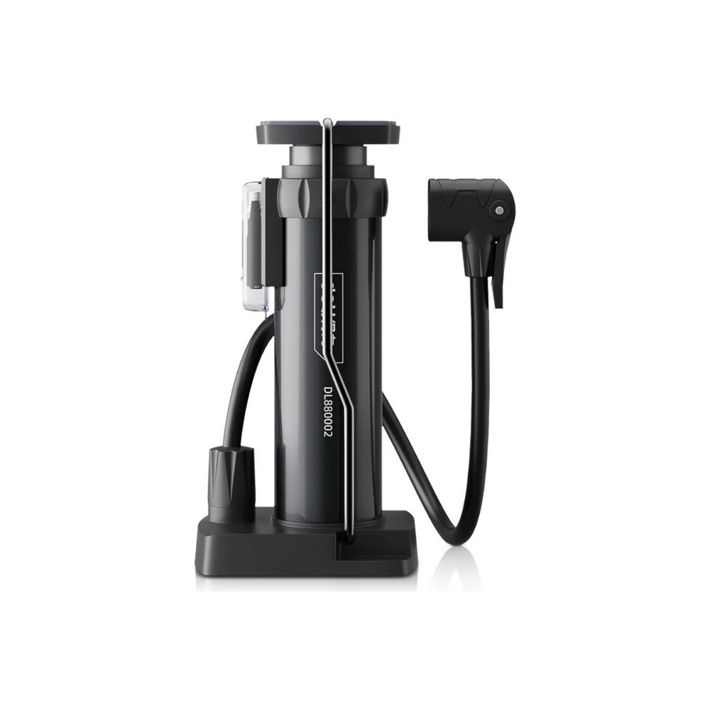 Насос велосипедный ножной Deli YS EDL880002, 5.5bar/80psi