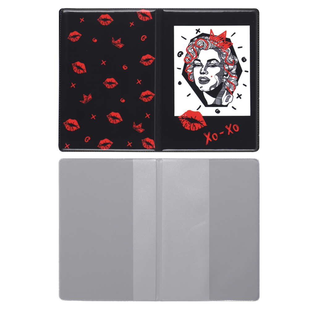 Обложка для паспорта "Monroe", черный