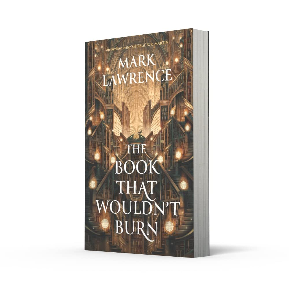 Книга на английском языке "The Book That Wouldn`t Burn", Lawrence M.