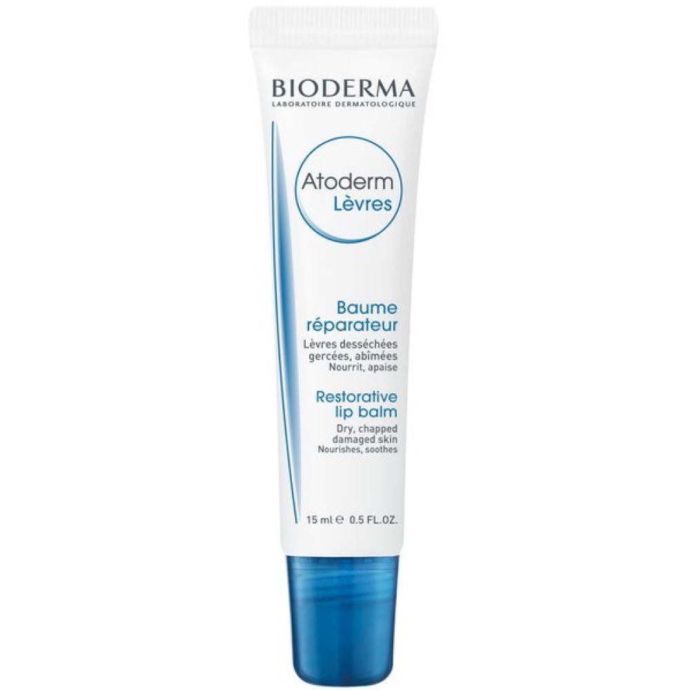 Бальзам для губ "Bioderma Atoderm", 15 мл