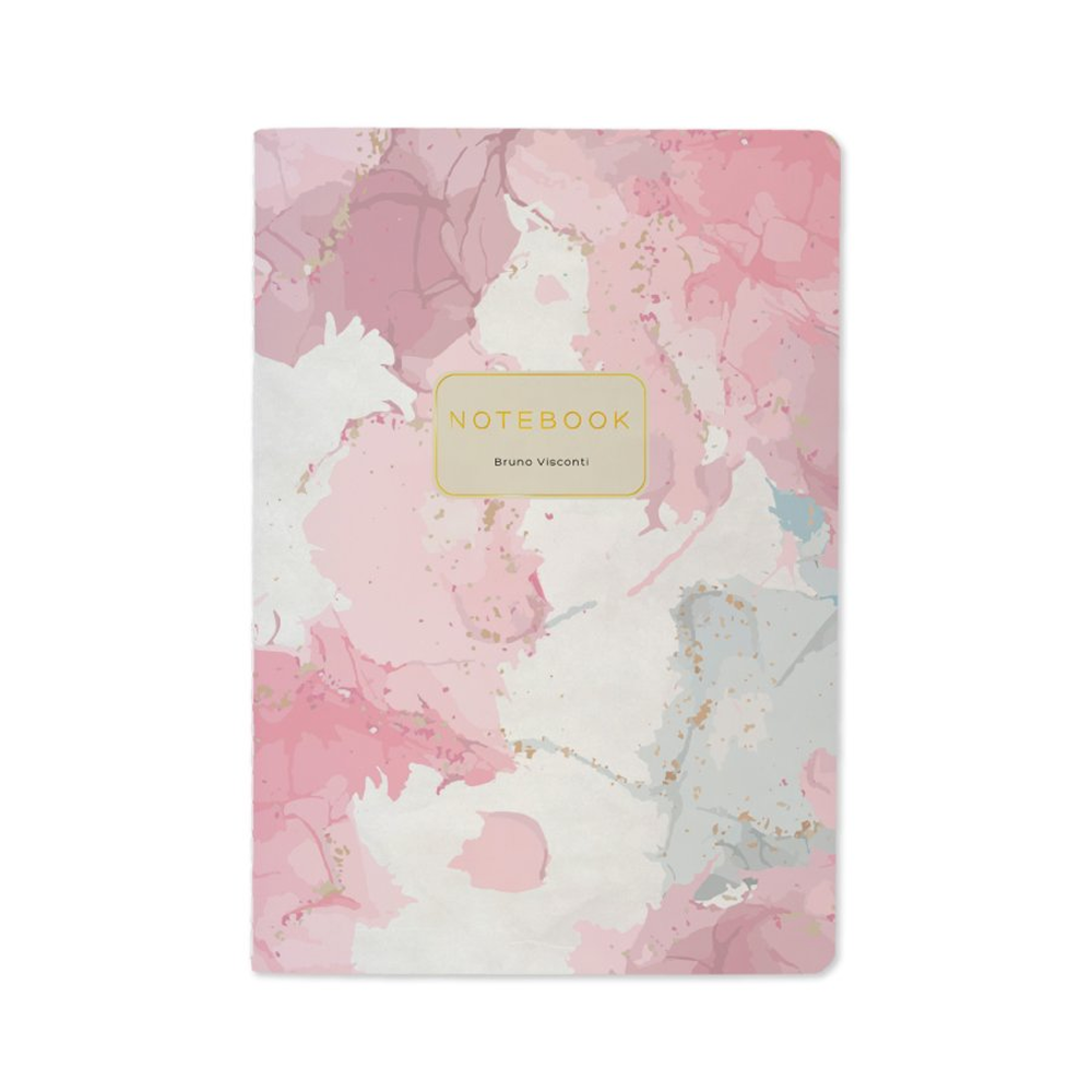 Тетрадь "Primavera", A5, 40 листов, клетка, скоба сбоку, разноцветный