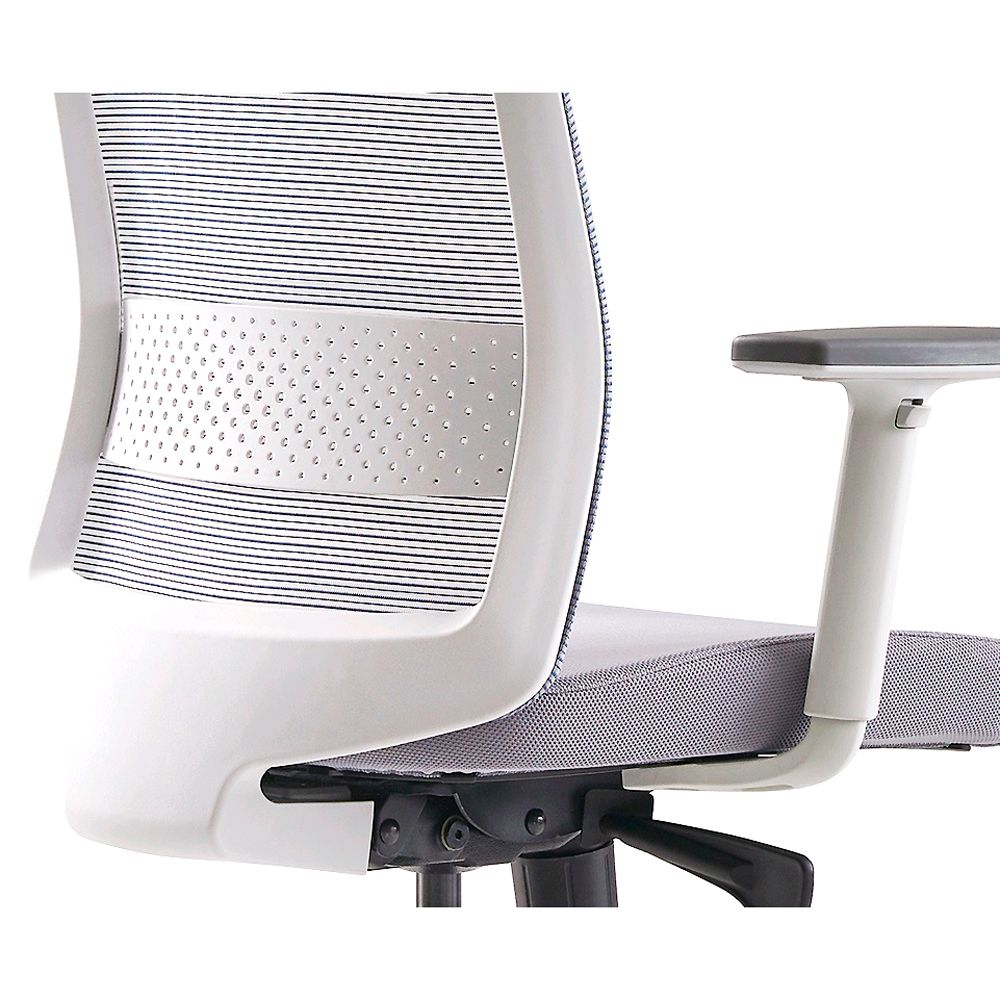 Кресло для руководителя BESTUHL "S30", сетка, ткань, пластик, черный - 7