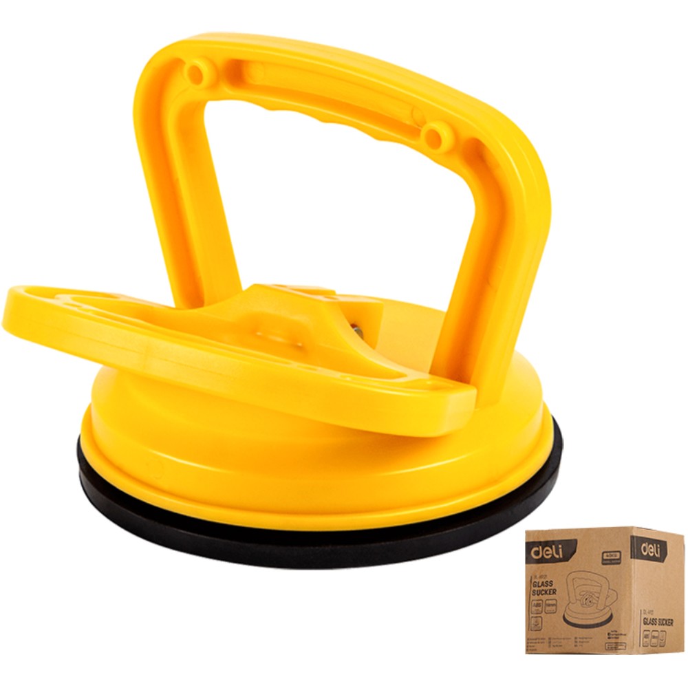 Стеклодомкрат Deli YS EDL-XP2, одинарный, до 40 кг, желтый