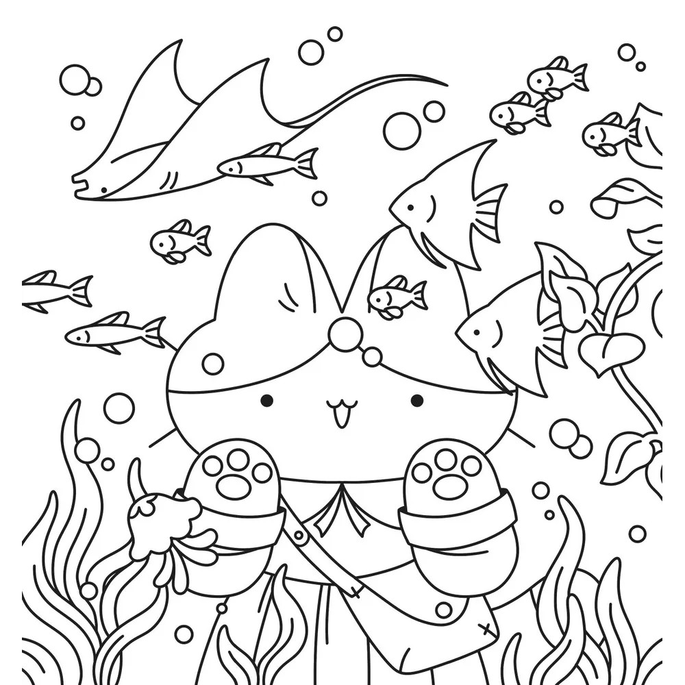 Раскраска "Теплые истории кошечки Шуни. Комфортная раскраска-антистресс", Stoboy - 9