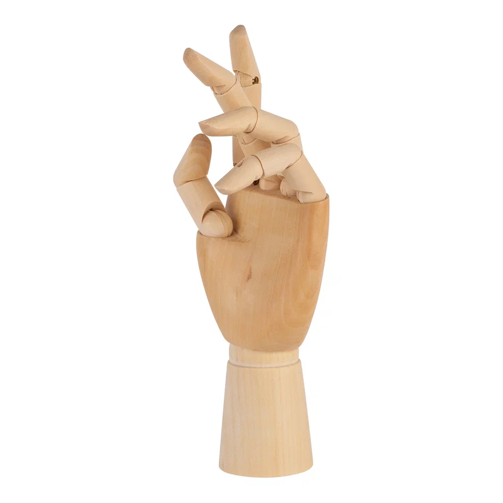 Манекен рука "Сонет" женская левая, деревянный, 25 см - 2