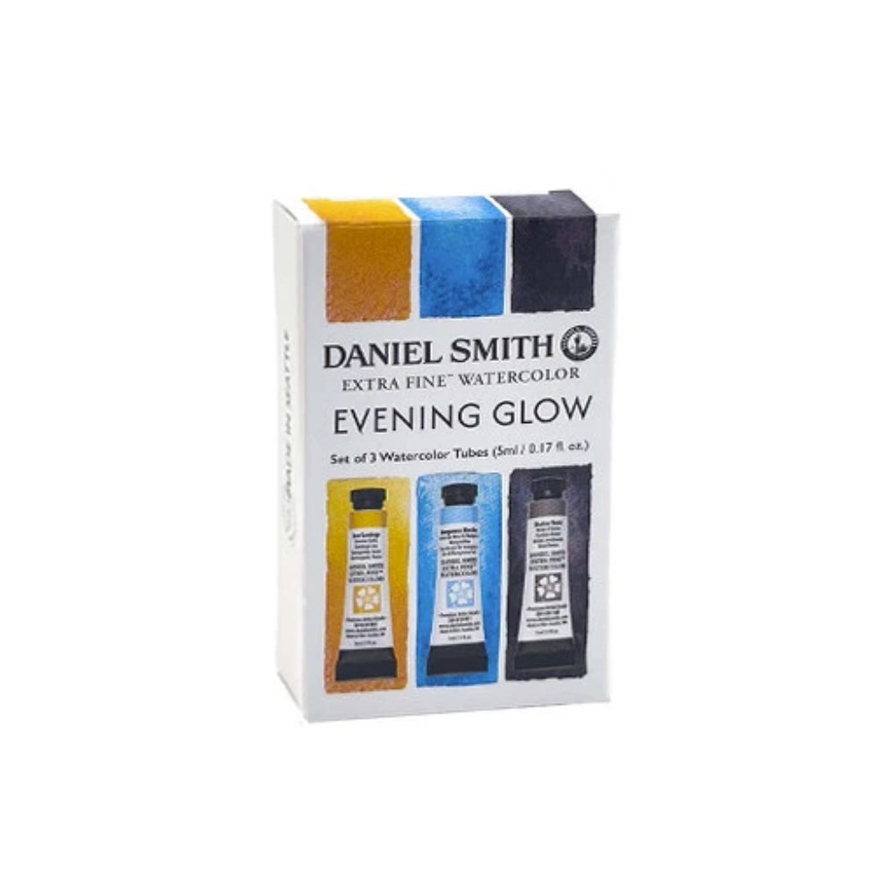 Набор красок акварельных "Daniel Smith. Evening Glow Set", 3 цвета, 5 мл, тубы