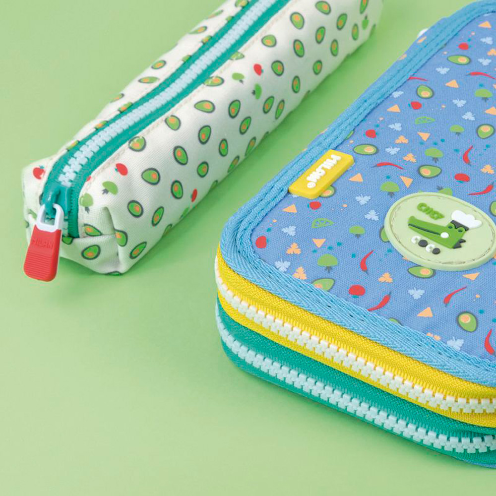 Пенал Milan "Super Chefs" с наполнением, 4 отделения - 5