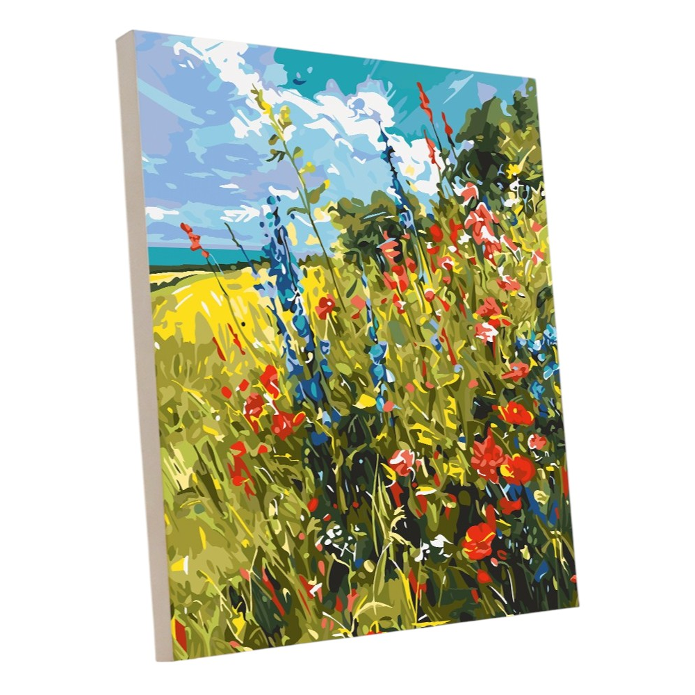 Картина по номерам "Цветочное поле"