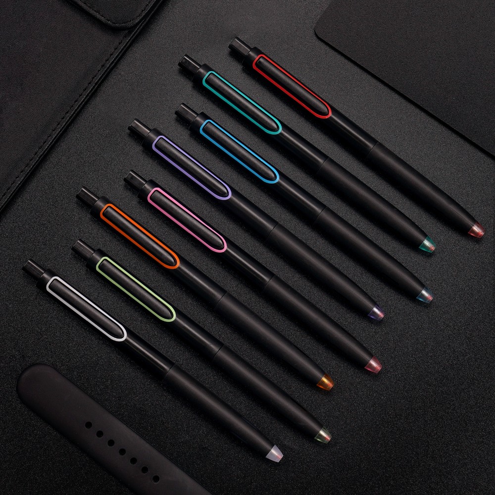 Ручка шариковая автоматическая "Space Up", 0,7 мм, пластик, черный, зеленый, стерж. синий - 3