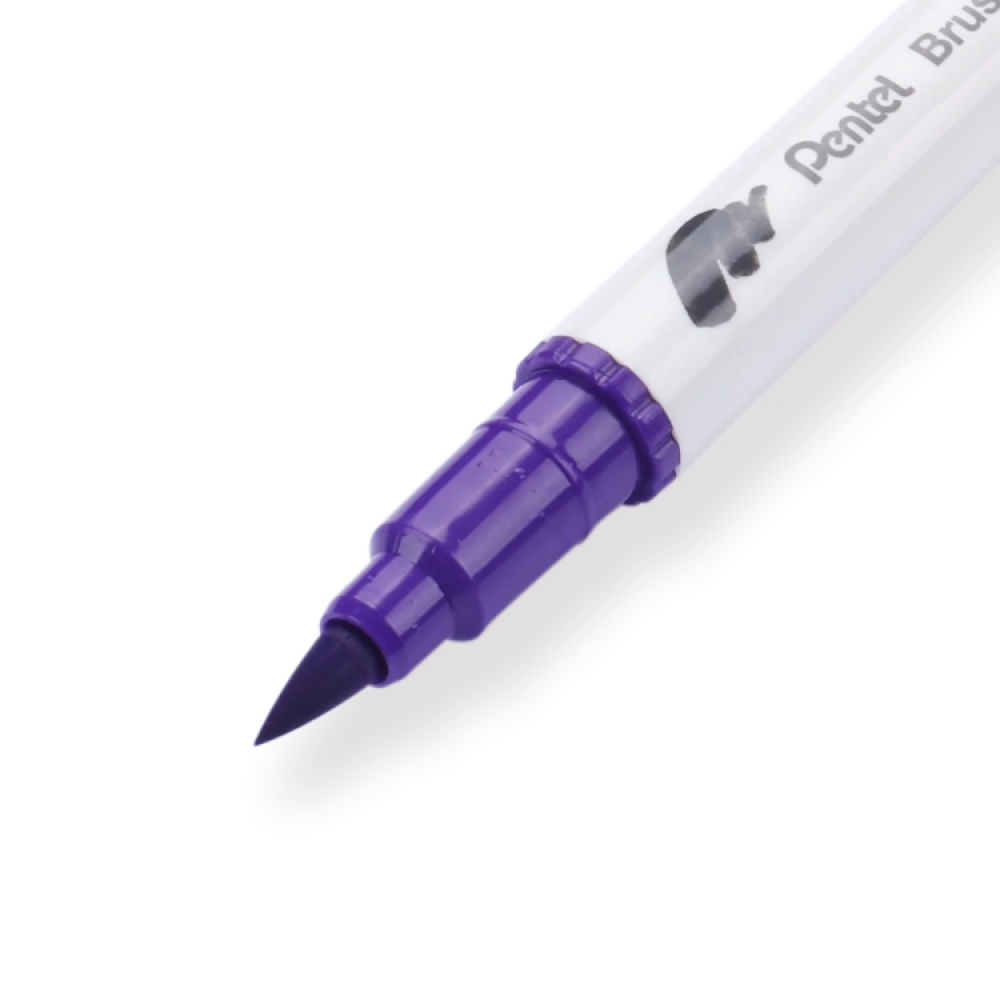 Маркер-кисть "Brush Sign pen twin", 12 шт - 3