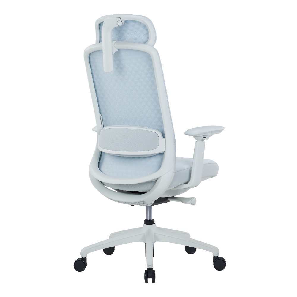 Кресло эргономичное SitZone CH-531A -BS ткань, пластик, белый - 4