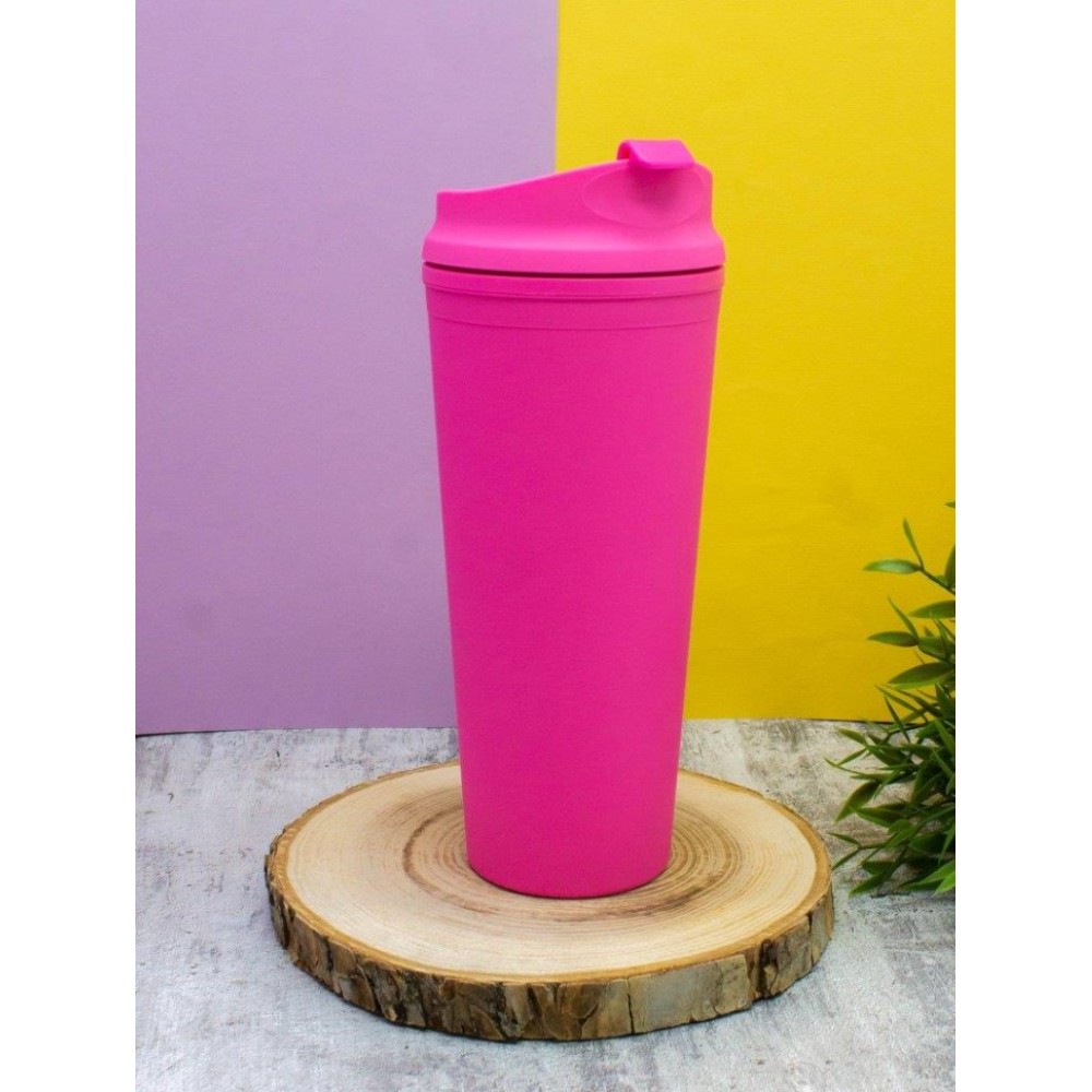 Кружка термическая "Тамблер. Classic", пластик, 700 мл, фуксия - 4