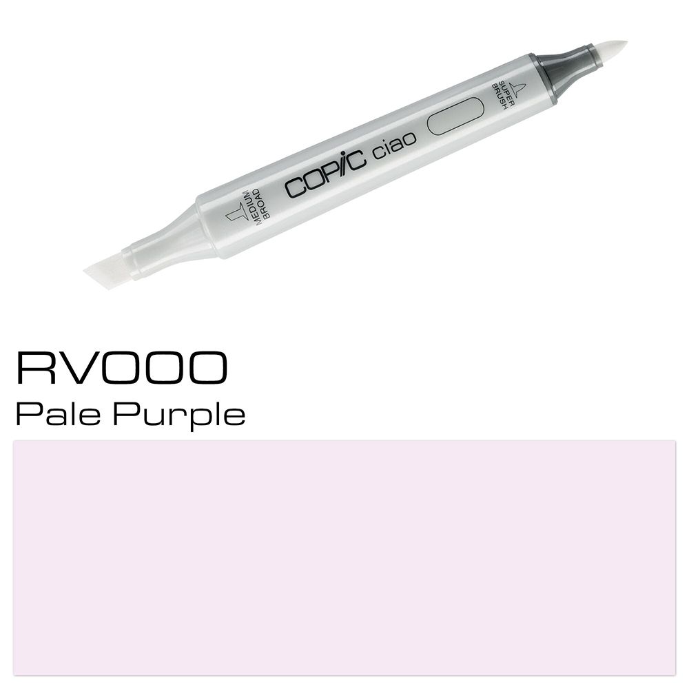 Маркер перманентный "Copic ciao", RV-000 бледно-фиолетовый