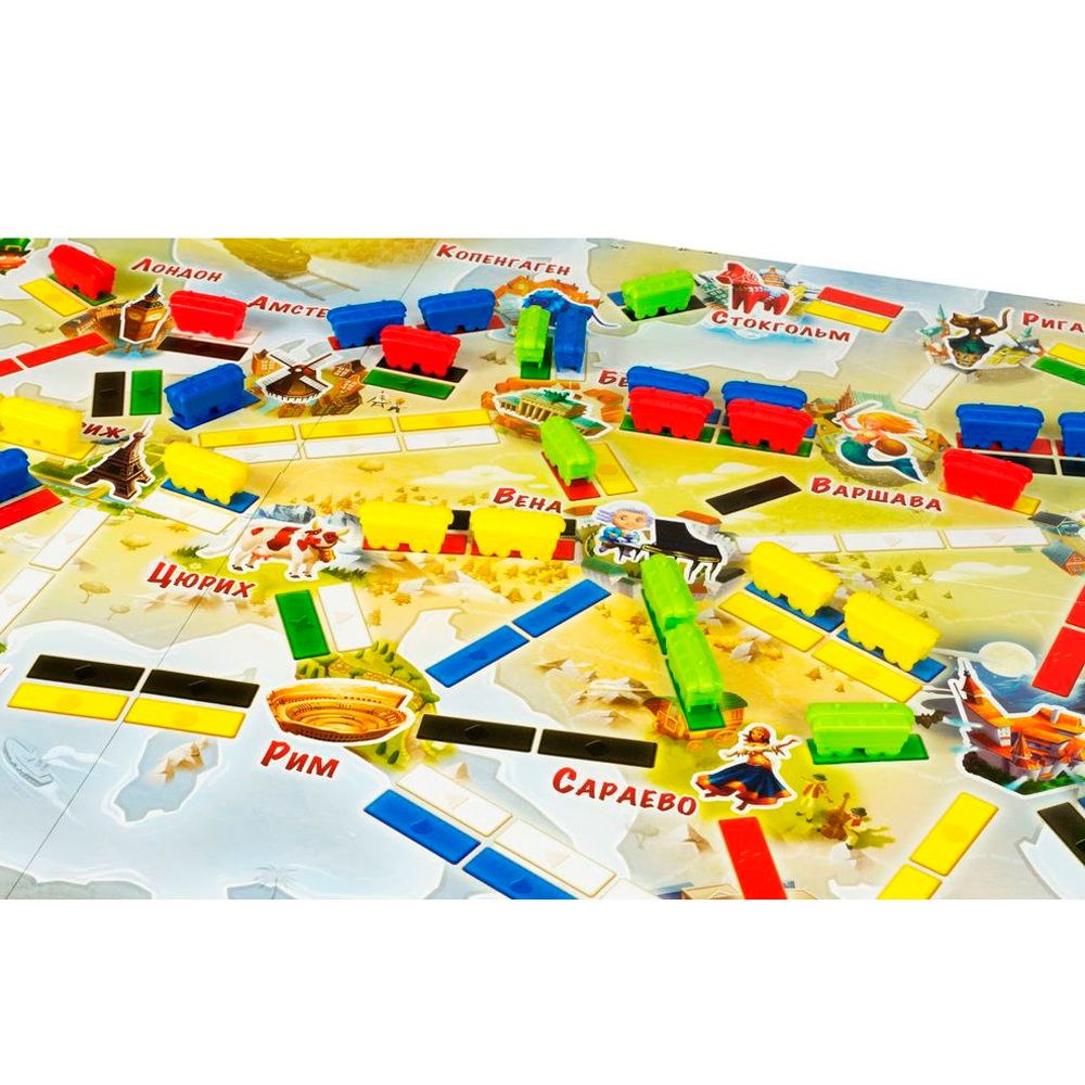 Игра настольная "Ticket to Ride Junior: Европа" - 6